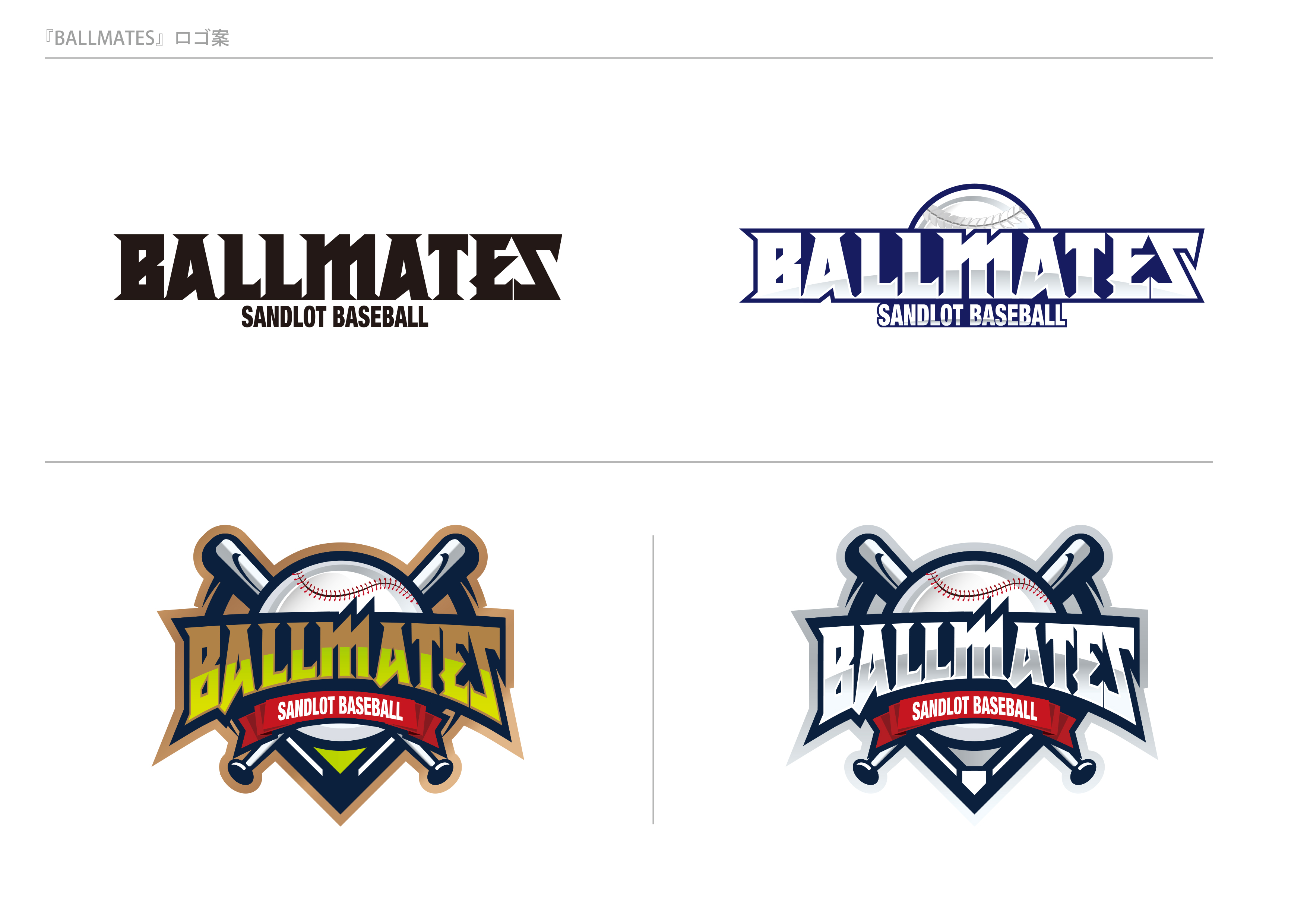 LOGO PROPOSALS / 4 DESIGNS